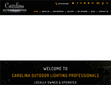 Tablet Screenshot of carolights.com